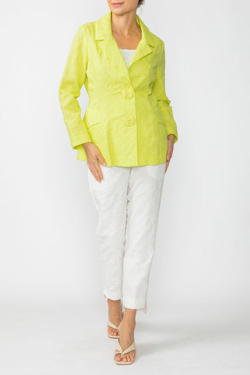 Neon Notch Lapel Blazer